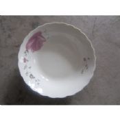 7-inch Porcelain Salad Bowl, Customized Designs are Accepted images