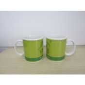 Coffee Mug with Customized Logo, White Color with Printing Designs and Logo images