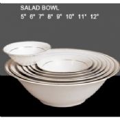 Conjunto de tazón de fuente de mezcla de ensalada de porcelana fina images