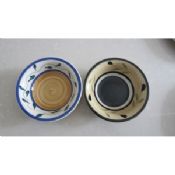 Handbemalte Keramik Schüssel, sind kundenspezifische Designs herzlich willkommen, entspricht FDA, LFGB, CPSIA CA65 images