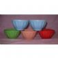 Pencampuran mangkuk terletak di berbagai warna small picture