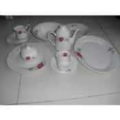 47-piece Porcelain Dinnerware Set with Simple but Elegant Decal Printing images