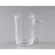 Drinking Water Glass Mug with embossed shape images