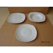 Fine Porcelain 18pcs Dinner Sets with Square Shape images