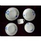 Porcelana de 20pcs corta juegos de vajilla impresión etiqueta azul flor small picture