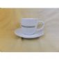 250ml Keramik Kaffeetasse und Untertasse Set small picture