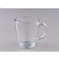 Coupe en verre eau potable avec une forme en relief, rencontrer FDA, LFGB et 84/500/CEE small picture