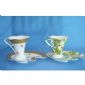 Nye Bone China Elegant Tea Cup & kaffe sæt med guld Decal Design, kontakt fødevaregodkendt small picture