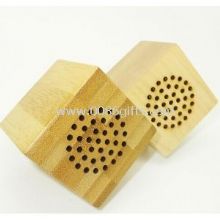 Eleco bambus SpeakerWood høyttaler Mini lyd høyttaler 3,5 mm Jack oppladbare musikk høyttaler images