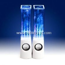 Hot colorful LED light music dancing water speaker with beautiful fountain/water speaker images