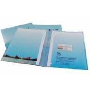 F4 blue file plastic folder For documents collecting images