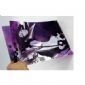 Plastic L shape Fancy pp A4 size file folder of uv printing small picture