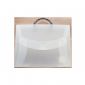 PP File Folder 30mm Elastic Closure , A4 Clear Document briefcase box file small picture