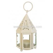 Candle Lantern - Beige images