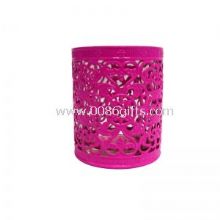 Decorative Cup Candle Holder - Fuchsia images
