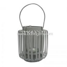 Hanging Cylinder Candle Lantern - White images