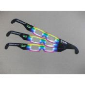 Custom 3D Fireworks Glasses , Kids Rainbow Glasses images