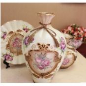 Artigos de decoração 3 de vaso de cerâmica estilo Europeu images
