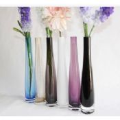 Vaso de vidro para conjunto única flor images