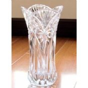 Glass vase with petal shape images