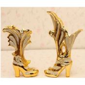 Gold-plated frosted heels furnishing articles images