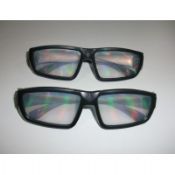 Plastic frame diffration 3d fireworks glasses rainbow for patriotic on - pack promotions images