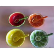 Cerâmica de uso diário de melancia escala exporta frutas tigela de louça images