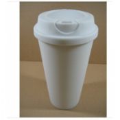 White PP drinking cup images