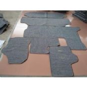 Поліестер поліпропіленові велюр килим тканина автомобіля мат, килимок стопи images