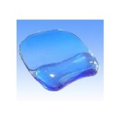 1 silicone PU PVC translucide cristal repose-poignets images
