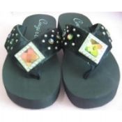 6 EVA PVC PU TPR goma EPP EPE espuma señora niños Flip Flops zapatillas de cuero images