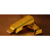 Golden Bar Metal USB Flash Drives images