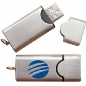 Dispositivo de almacenamiento Pendrive Flash USB metal 16GB con llavero images