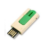 Tekan-tarik kayu Thumb Drive images