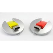 Round Swivel Plastic Usb Flash Drives images