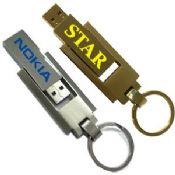 Swivel Metal USB Flash drev images