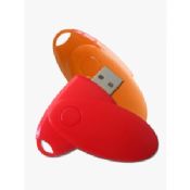 Twister plástico USB Flash Drive logotipo personalizado images