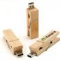 Clip de forme en bois clé USB périphérique de stockage de mémoire Stick small picture