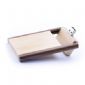 Turnover Compact Bamboo Wooden Thumb Drive small picture