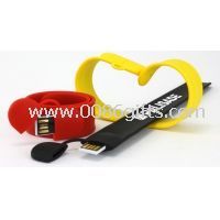 Novel Design Wristband USB Flash Drive images