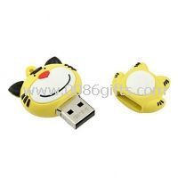 Tiger Shaped Customized USB Flash Drive images