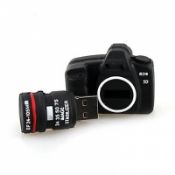 Kamera tarzı USB birden parlamak götürmek sopa özelleştirilmiş images
