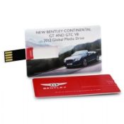 Credit Card USB Flash Drives Encryption Auto-run images