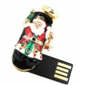 Santa Claus forme bijoux USB Flash Drive images