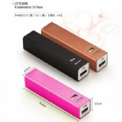 Colorful Lipstick 2600mAh Power Bank External Battery For Company Promotion images