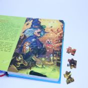 Pazzle libro con historia de inglés para niños images