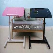 Adjustable Bedside Laptop Table 7mm Tempered Glass images