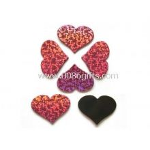 Ersonalized Heart Fridge Magnets Set images