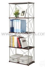 Simple Five Layer Metal Magazine Rack images