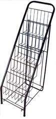 Artistic Office Standing Metal Magazine Rack images